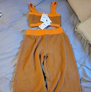 Zara matching top and bottom